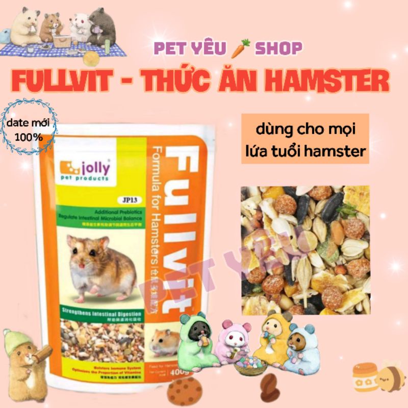 FULLVIT thức ăn hamster 🐀🐁 siêu thơm ngon bổ rẻ👍👍