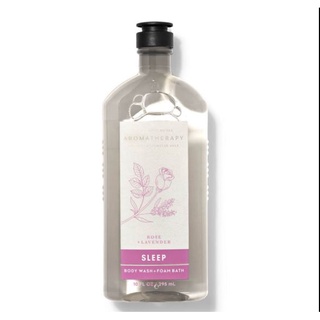 Sữa tắm thư giãn Bath and Body Works 295ml - Rose và Lavender