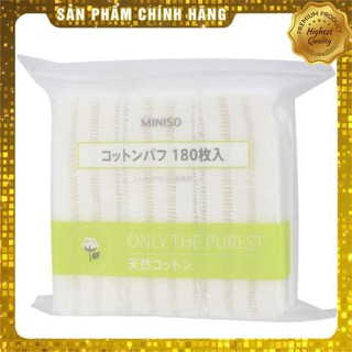 Bông Tẩy Trang MINISO 180 miếng