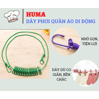 DÂY PHƠI KẸP SẮT CÓ MÓC THÔNG MINH TIỆN LỢI