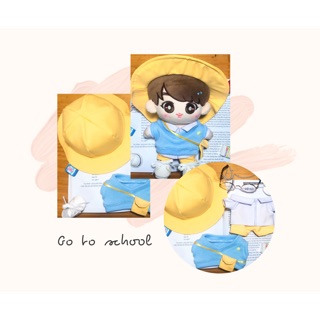 Set học sinh cho búp bê 20cm