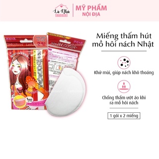 Miếng dán thấm hút mồ hôi nách - khử mùi, diệt khuẩn hiệu quả, tiện dụng [CÓ CHE TÊN]