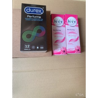 Combo 2 Kem Tẩy Lông Veet Da thường 50g +++ số 2
