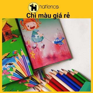 Bút chì màu, màu chì học sinh giá rẻ