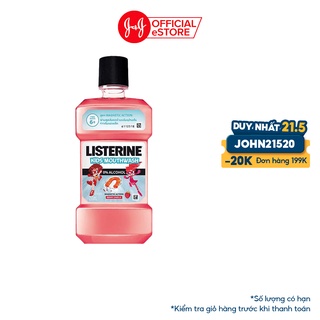 Nước súc miệng Listerine Kids dành riêng cho trẻ trên 6 tuổi 250ml