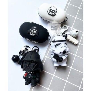 Case Galaxy Buds / Buds PLus Star Wars Kèm Phụ Kiện Độc Đáo Có Đèn và Phát Nhạc