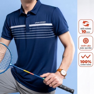 Áo Polo Nam Miler Livan Sport Màu Xanh Than