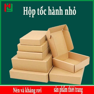 Hộp giấy carton nắp gài size 20x11x3.5 [Bộ 10H] hộp đóng hàng，Hộp đựng điện thoại di động bao bì phim cách nhiệt