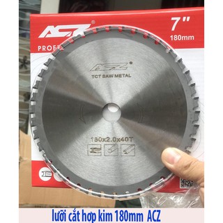 LƯỠI CẮT SẮT HỢP KIM 180MM- ACZ