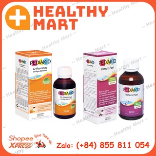 ✔️️️ PEDIAKID Ăn ngon/ ngủ ngon/ tăng đề kháng/ 22 vitamins