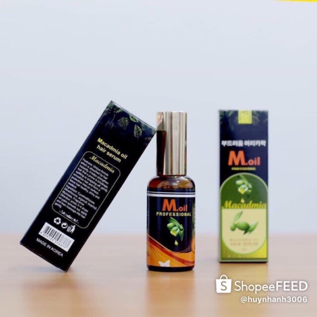 Tinh dầu dưỡng tóc Macadamia M.Oil