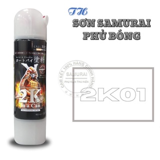 Sơn Samurai Phủ Bóng Chính Hãng 2K01 - Sơn Xịt Samurai Bám Dính Tốt Trên Mọi Bề Mặt
