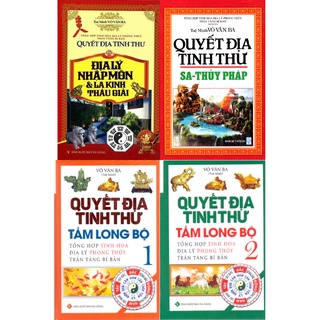 Sách - Combo Quyết Địa Tinh Thư - Bộ Số 2 (Bộ 4 Cuốn)
