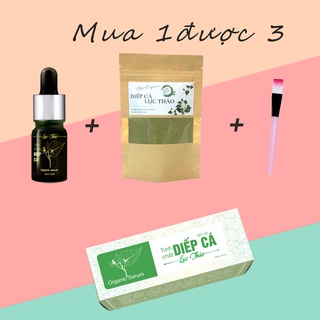 Combo Tinh Chất Diếp Cá Và Bột diếp cá