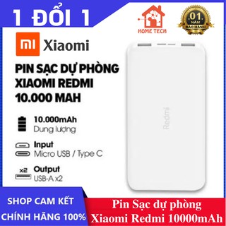 Sạc dự phòng Xiaomi Redmi 10000mAh PB100LZM Chính Hãng Bảo hành 12 tháng