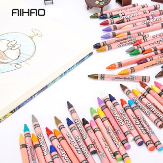 Combo 5 hộp bút màu sáp 64 cây AIHAO