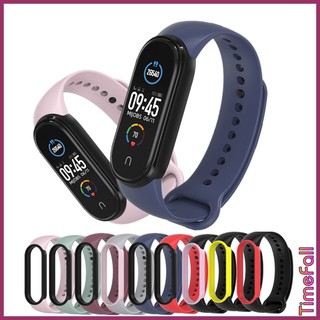 Dây đeo cao su viền màu mi band 6, Mi band 5 MIJOBS - dây đeo thay thế miband 5, miband 6 cao su chính hãng MIJOBS