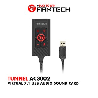 [Mã ELHACE giảm 4% đơn 300K] Bộ Điều Khiển Chuyển Đổi Âm Thanh 7.1 FANTECH AC3002 - Hãng Phân Phối Chính Thức