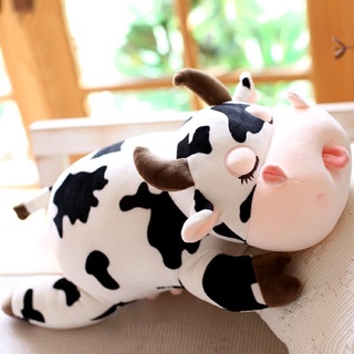 [Mã LIFEXANH03 giảm 10% đơn 500K] Gấu Bông Bò Sữa Lông Mịn Nằm Vải Mềm Thú Bông Cao Cấp Cho Bé Yêu - Gấu Xinh - G15