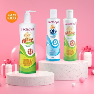 Sữa Tắm Lactacyd Milky 500ml chính hãng - Tắm gội toàn thân cho trẻ sơ sinh đến lớn