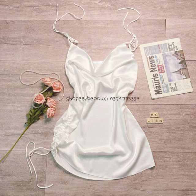 Váy Ngủ lụa Cao Cấp Sexy