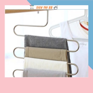 ⚡RẺ VÔ ĐỊCH⚡Móc quần áo 5 tầng thông minh loại 1 INOX 88008 siêu thị 88