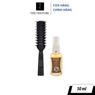 Chai Xịt Tạo Phồng Reuzel Grooming Tonic 30ml và Lược Bán Nguyệt ChaoBa CH1200