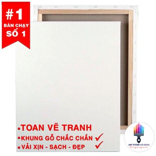 Toan vẽ tranh Hàn Quốc 40-50cm<3 Vải sạch đẹp <3Khung gỗ chắc chắn<3 được các họa sĩ tin dùng