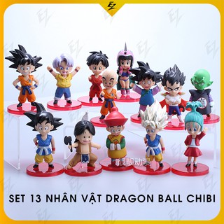 Bộ 13 nhân vật Dragon ball