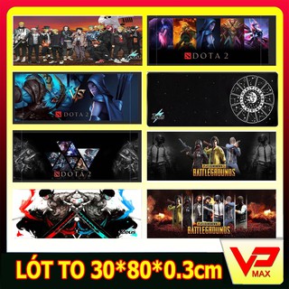 Bàn di , Miếng lót chuột mousepad 4 ly 3 ly kích thước lớn dài rộng nhiều mẫu