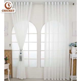 Rèm cửa sổ voan trắng trơn - may ore và dán tường, rèm decor phòng ngủ, phòng khách (VIP13) -[NHẬN MAY THEO YÊU CẦU]