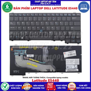 (KEYBOARD) BÀN PHÍM LAPTOP DELL E5440 dùng cho Latitude E5440