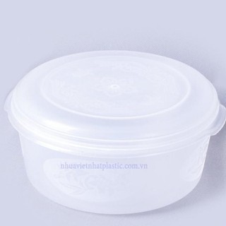 Âu nhựa có nắp đậy- 6400