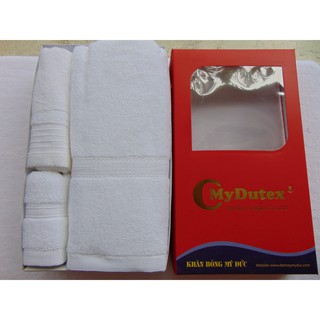 Khăn tắm 100% cotton mềm mại, hút nước hàng xuất khẩu