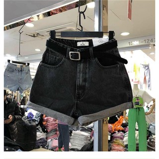 Quần Jeans nữ short Gập Gấu Co Dãn 4 Chiều Siêu Hot XIAOMIMI