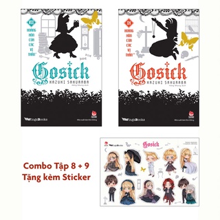 Sách - Combo Gosick - Tập 8 + 9 (Tặng Kèm 2 Bookmark + 01 Sticker)