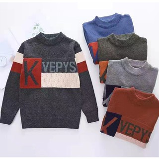 Áo Len Bé Trai DAHANA Kids 3-9 Tuổi- Áo len trẻ em mềm mịn không gây khó chịu cho bé