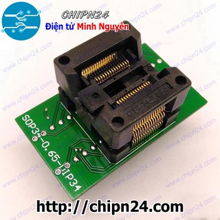 [1 CÁI] Đế nạp IC dán SSOP30 - 0.65mm