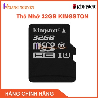 [NHÀ PHÂN PHỐI] THẺ NHỚ MICROSD KINGSTON 32Gb CLASS 10