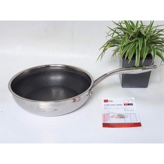CHẢO SÂU LÒNG BLACKCUBE FIVESTAR INOX 3 LỚP