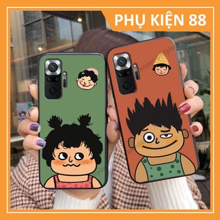 Ốp lưng Xiaomi Redmi Note 10 / Note 10 Pro ốp điện thoại LineBear, bé tóc xù, hoa siêu đẹp