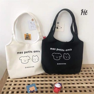 Túi quai tròn hai gấu MES HT12