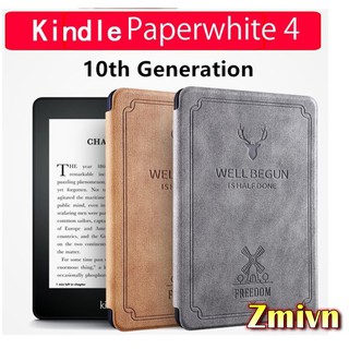 [Kindle Paperwhite] Bao da kindle paperwhite 4 - họa tiết Hươu2