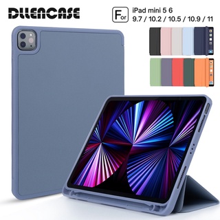 Ốp da máy tính bảng Dllencase thích hợp cho iPad 2020 10.2 8th 2018 9.7 Mini 5 2021 Pro 11 10.5 Air 3 4 iPad 5 6