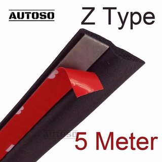 BỘ 5 MÉT GIOĂNG Z CAO SU CHỐNG ỒN + 01 LỌ KEO TĂNG DÍNH 3M