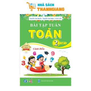 Sách - Bài tập tuần TOÁN 2 tập 1( Cánh diều)