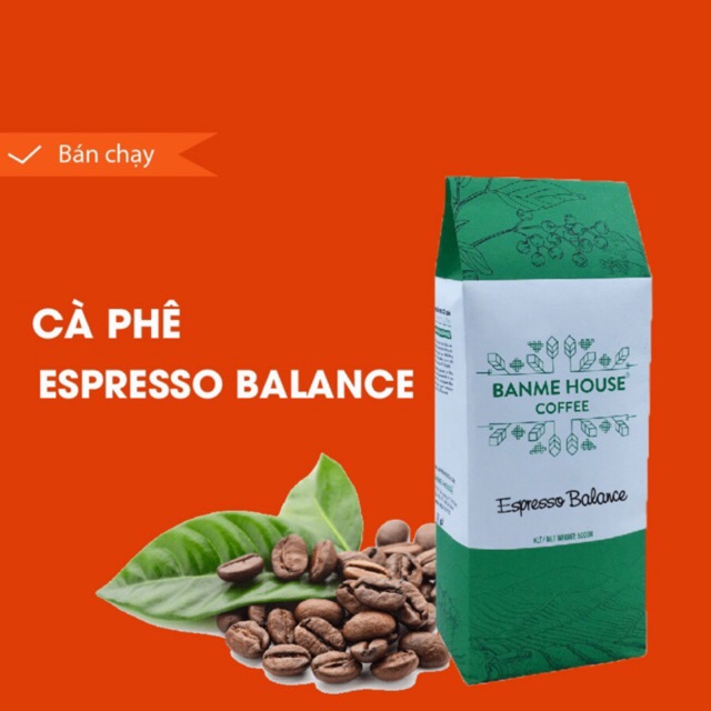 Cà phê pha máy Espresso Balance 500gr