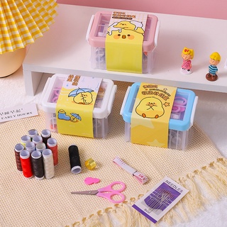 Hộp Kim Chỉ Đa Năng May Vá, Đầy Đủ Các Món (Kim,Chỉ,Kéo,Thước..) 447