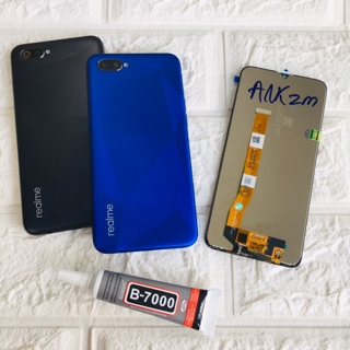 Combo Bộ Vỏ Sườn + Màn Hình Oppo Realme C2 Zin Hàng Cao Cấp (Tặng tuýp keo)