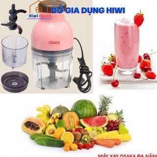 MÁY XAY OSAKA HỒNG NẮP  DẸT XAY ĐỦ MỌI THỨ